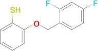 2-(2',4'-Difluorobenzyloxy)thiophenol