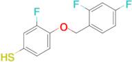 3-Fluoro-4-(2',4'-difluorobenzyloxy)thiophenol