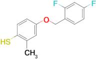 4-(2',4'-Difluorobenzyloxy)-2-methylthiophenol