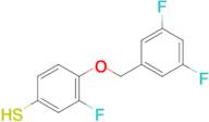 3-Fluoro-4-(3',5'-difluorobenzyloxy)thiophenol