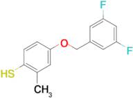 4-(3',5'-Difluorobenzyloxy)-2-methylthiophenol