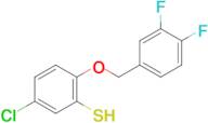 3-Chloro-6-(3',4'-difluorobenzyloxy)thiophenol