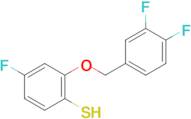 4-Fluoro-2-(3',4'-difluorobenzyloxy)thiophenol