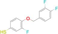 3-Fluoro-4-(3',4'-difluorobenzyloxy)thiophenol