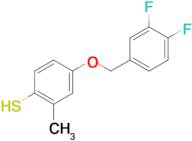 4-(3',4'-Difluorobenzyloxy)-2-methylthiophenol