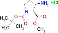 1-tert-butyl 2-methyl (2S,3R)-3-amino-1,2-pyrrolidinedicarboxylate hydrochloride