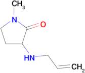 1-methyl-3-[(prop-2-en-1-yl)amino]pyrrolidin-2-one