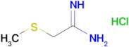 2-(methylsulfanyl)ethanimidamide hydrochloride