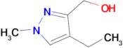 (4-ethyl-1-methyl-1H-pyrazol-3-yl)methanol