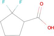 2,2-difluorocyclopentane-1-carboxylic acid