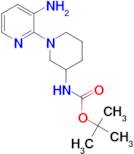 tert-butyl (1-(3-aminopyridin-2-yl)piperidin-3-yl)carbamate