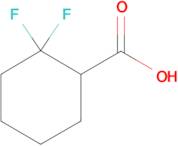 2,2-difluorocyclohexane-1-carboxylic acid