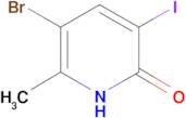 5-bromo-3-iodo-6-methylpyridin-2-ol