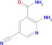 2-amino-5-cyanopyridine-3-carboxamide