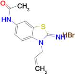 N-(3-allyl-2-imino-2,3-dihydrobenzo[d]thiazol-6-yl)acetamide hydrobromide