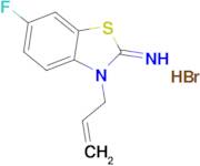 3-allyl-6-fluorobenzo[d]thiazol-2(3H)-imine hydrobromide