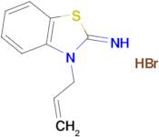 3-allylbenzo[d]thiazol-2(3H)-imine hydrobromide