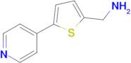 (5-(pyridin-4-yl)thiophen-2-yl)methanamine