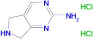 6,7-dihydro-5H-pyrrolo[3,4-d]pyrimidin-2-amine dihydrochloride