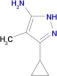 3-cyclopropyl-4-methyl-1H-pyrazol-5-amine