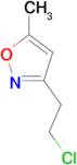 3-(2-chloroethyl)-5-methyl-1,2-oxazole