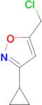 5-(chloromethyl)-3-cyclopropyl-1,2-oxazole