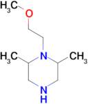 1-(2-methoxyethyl)-2,6-dimethylpiperazine