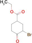 ethyl 3-bromo-4-oxocyclohexane-1-carboxylate