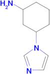 3-(1H-imidazol-1-yl)cyclohexan-1-amine