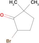 5-bromo-2,2-dimethylcyclopentan-1-one