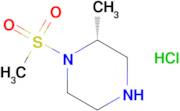 (2R)-1-methanesulfonyl-2-methylpiperazine hydrochloride