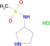 N-(pyrrolidin-3-yl)methanesulfonamide hydrochloride