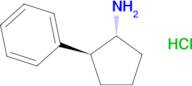 trans-2-phenylcyclopentan-1-amine hydrochloride