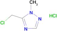 5-(chloromethyl)-1-methyl-1H-1,2,4-triazole hydrochloride