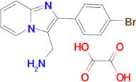 C-[2-(4-Bromo-phenyl)-imidazo[1,2-a]pyridin-3-yl]-methylamine;oxalic acidsalt