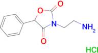 3-(2-Amino-ethyl)-5-phenyl-oxazolidine-2,4-dione;hydrochloride