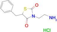 3-(2-Aminoethyl)-5-benzylthiazolidine-2,4-dione hydrochloride