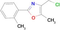 4-Chloromethyl-5-methyl-2-o-tolyl-oxazole