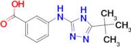 3-(5-tert-Butyl-1H-[1,2,4]triazol-3-ylamino)-benzoic acid