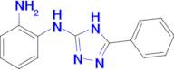 N-(5-Phenyl-1H-[1,2,4]triazol-3-yl)-benzene-1,2-diamine