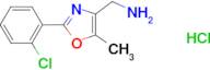 C-[2-(2-Chloro-phenyl)-5-methyl-oxazol-4-yl]-methylamine;hydrochloride