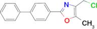 2-Biphenyl-4-yl-4-chloromethyl-5-methyl-oxazole