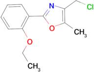 4-Chloromethyl-2-(2-ethoxy-phenyl)-5-methyl-oxazole