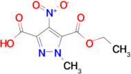 1-Methyl-4-nitro-1H-pyrazole-3,5-dicarboxylic acid 5-ethyl ester