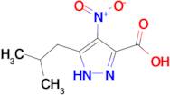 5-Isobutyl-4-nitro-1H-pyrazole-3-carboxylic acid