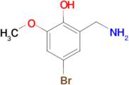 2-Aminomethyl-4-bromo-6-methoxy-phenol