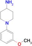 1-(3-Methoxy-phenyl)-piperidin-4-ylamine