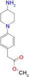 [4-(4-Amino-piperidin-1-yl)-phenyl]-acetic acid methyl ester