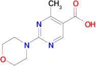 4-Methyl-2-morpholin-4-yl-pyrimidine-5-carboxylic acid