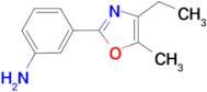 3-(4-Ethyl-5-methyl-oxazol-2-yl)-phenylamine